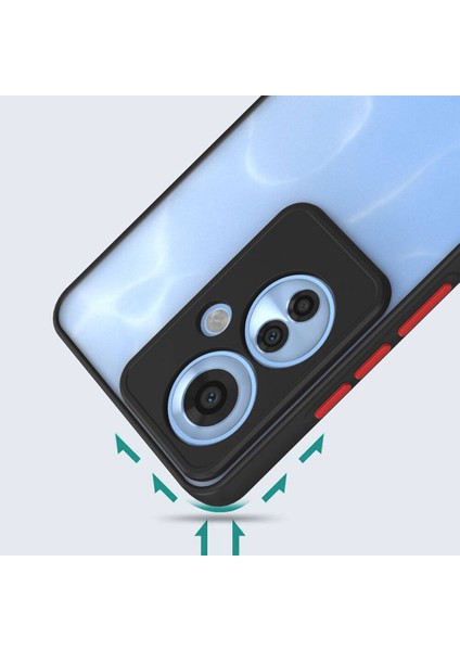 Oppo Reno 11F 5g Uyumlu Prl Kılıf Zore Hux Kapak-Lacivert fiyatları