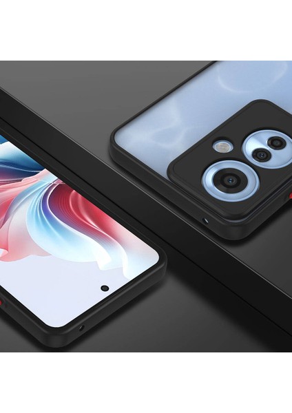 Oppo Reno 11F 5g Uyumlu Prl Kılıf Zore Hux Kapak-Lacivert modelleri
