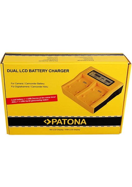 Sony FV100 FV70 Ikili LCD Ekranlı USB Şarj Aleti modelleri