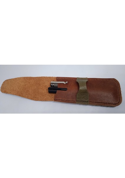 Hakiki Deri El Emeği Özel Kalemleriniz Için Kalemlik Kalem Kutu 27 cm 6 cm 10HG modelleri
