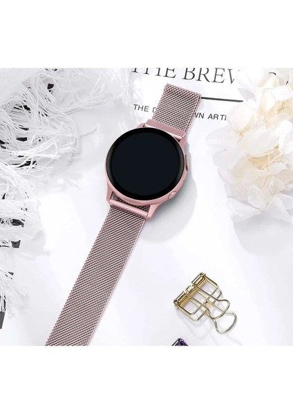 Huawei Watch Gt4/Gt3/Gt2/Gt2e 46mm Uyumlu Metal Hasır Kordon 22MM