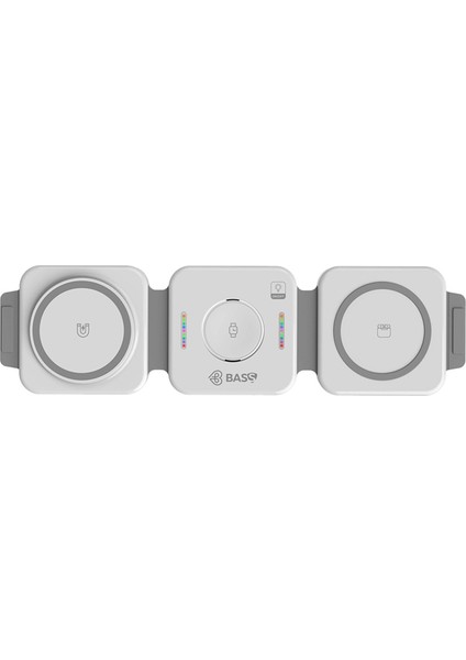3ın1 Foldable Wireless Şarj Istasyonu