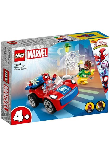 10789 Lego® Marvel Spidey - Spider-Man'in Arabası ve Doktor Ock 48 Parça +4 Yaş