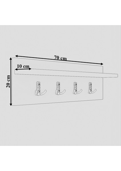 Asela Portmanto Askılık Dekoratif Ergonomik Ekonomik Fortmanto indirimleri