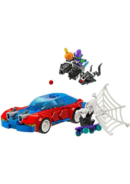 76279 Lego® Marvel Spiderman Yarış Arabası ve Venom Green Gobli 227 Parça +7 Yaş