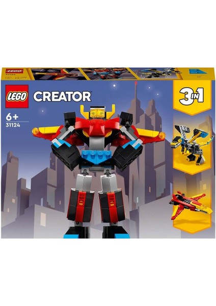 31124 LEGO Creator Süper Robot 3ü1 Arada, 159 Parça +6 Yaş