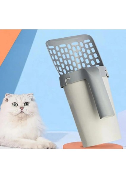 Yeni Nesil Kedi Kumu Küreği ve 4'lü Kaka Poşeti Hediyeli