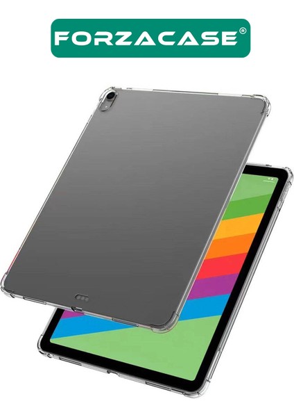 Apple iPad Air 2024 13 Inch ile Uyumlu Anti Shock Silikon Kılıf Şeffaf - FC014