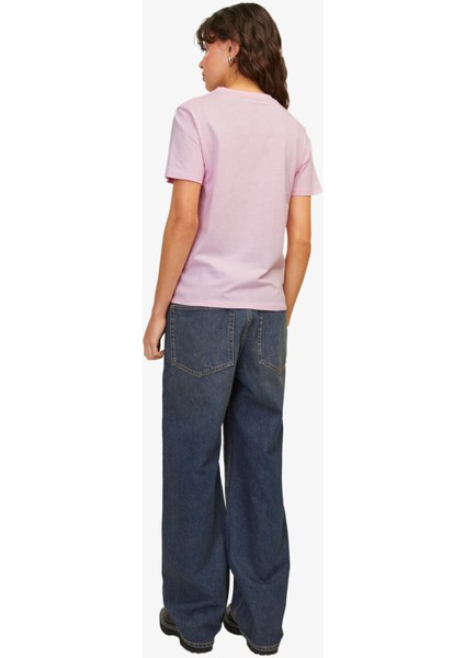 Jxdelilah Reg Kadın Pembe T-Shirt 12256027-PINKLADY