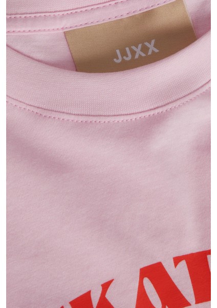 Jxdelilah Reg Kadın Pembe T-Shirt 12256027-PINKLADY