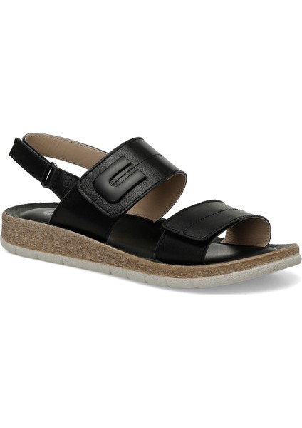 166241.Z4FX Siyah Kadın Comfort Sandalet