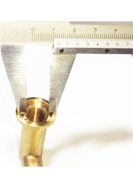 Semaver Demlik L dirsek bağlantı parçası uzun pirinç modelleri