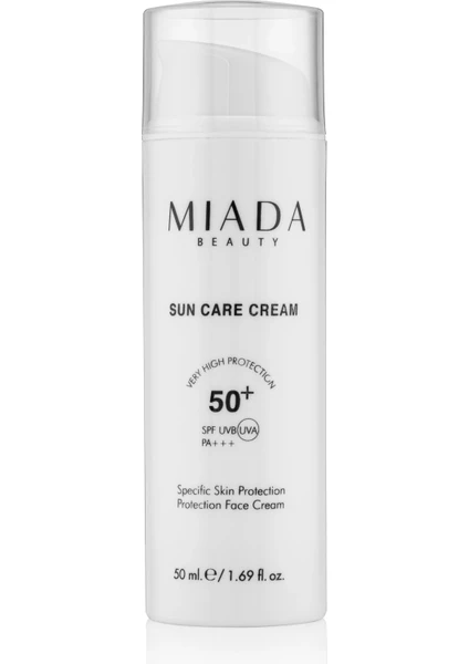 MIADA BEAUTY Sun Care Cream - Güneş Bakım Kremi 50 ml