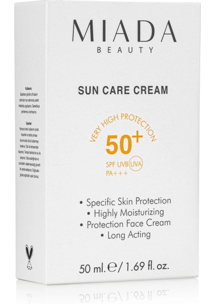 Sun Care Cream - Güneş Bakım Kremi 50 ml