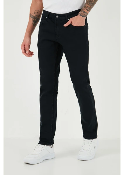 Normal Bel Regular Fit Boru Paça Jeans Erkek Kot Pantolon 2210J117PARMA