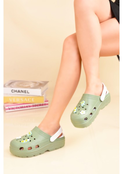 Kadın Deniz Plaj Aşçı Doktor Hemşire Hastane Comfort Taban Rahat Süslü Sandalet Terlik fırsatları