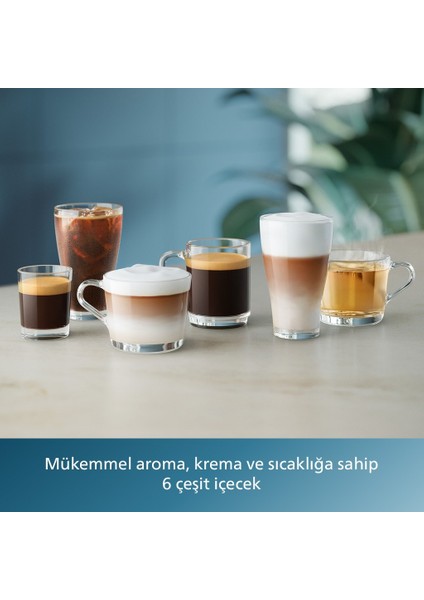 Espresso , Sade Kahve, Cappuccino, Latte Macchiato ve Soğuk Kahve 3300 Serisi %100 Seramik Öğütücülü Kahve Makinessi Kahve ve Lambader Hediye