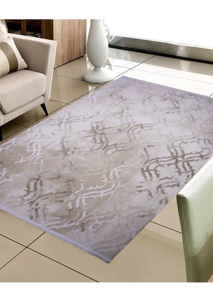 Ipek Mekik Halı Gaspara Gri Bej Çizgi Desen Halı fırsatları