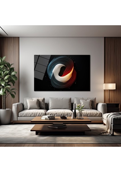 Içe Göç Dekorati̇f Yatay Cam Tablo, Ev, Ofi̇s Dekorasyon modelleri