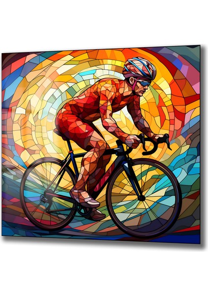 Bisiklet Vitray Kare Cam Tablo fiyatları