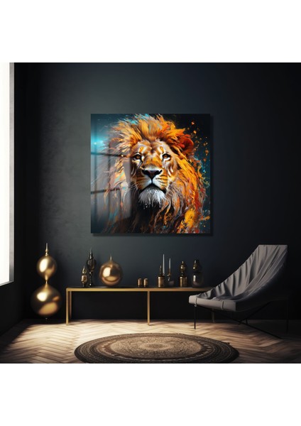 Aslan Kare Cam Tablo fiyatları