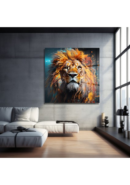 Aslan Kare Cam Tablo fırsatları