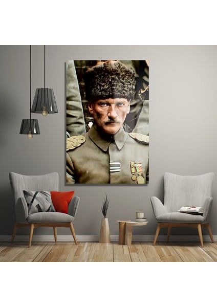 Atatürk Dekorati̇f Di̇key Cam Tablo fırsatları