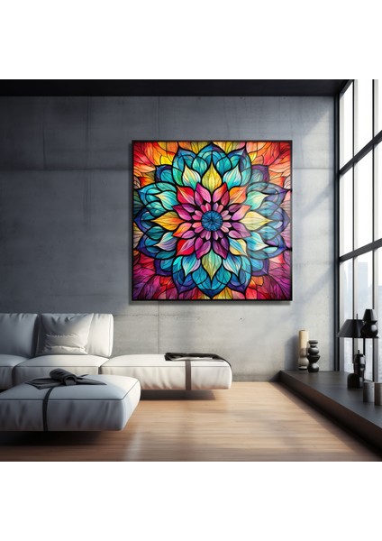 Mandala Kare Cam Tablo fiyatları