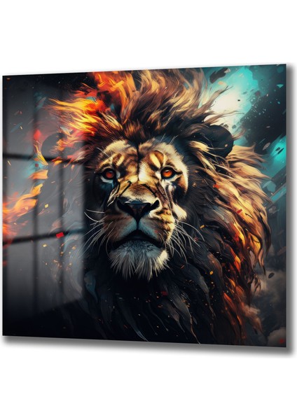 Aslan Kare Cam Tablo fiyatları