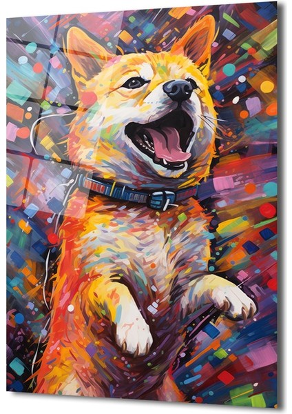 Doge Köpek Meme Coi̇n Di̇key Cam Tablo fiyatları