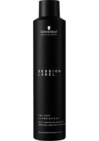 Session Label The Coat Isı Koruyucu Elektriklenme Önleyici Parlaklık Spreyi 300ML Standart