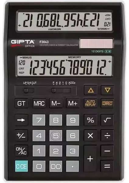 Gıpta F304300 12 Hane Hesap Makinesi Masa Tipi