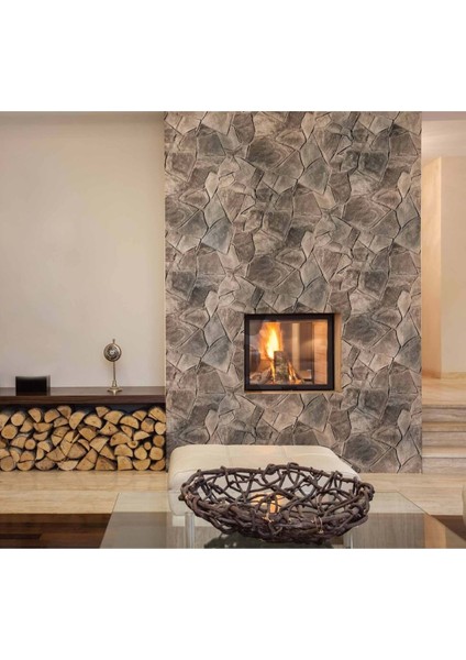 Saka 60-1 Taş Desenli Duvar Kağıdı