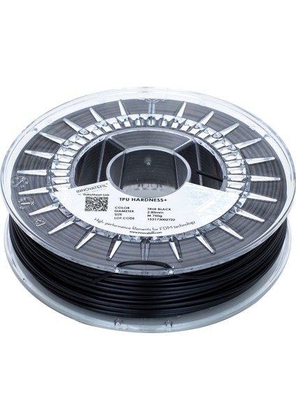 Smart Materials 3D Innovatefil Tpu Hardness+ 2.85MM Siyah 750G Filament