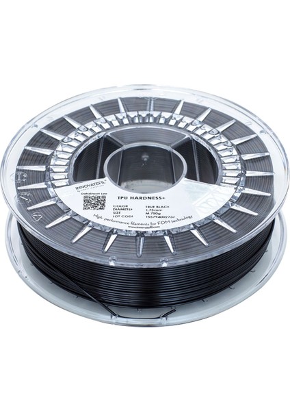 Innovatefil Tpu Hardness+ 1.75MM Siyah 750G Filament