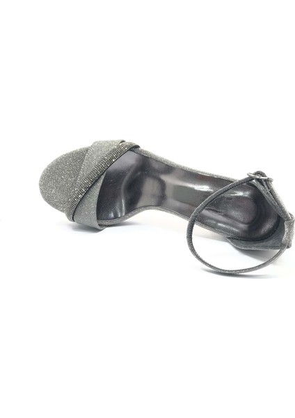 Feles Şerit Taş Detaylı Tek Bant Platform 11 cm Topuklu Kadın Ayakkabı indirimleri