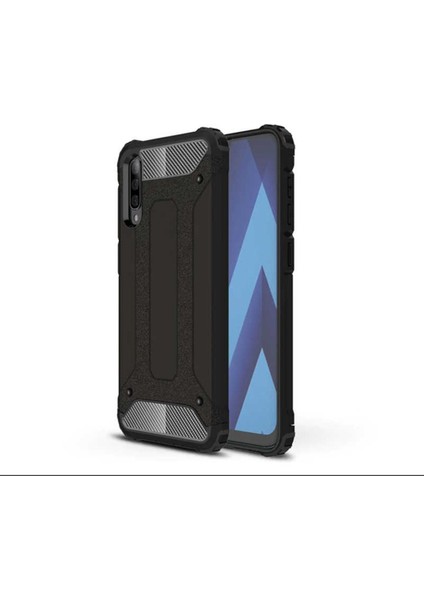 Samsung Galaxy A70 Armor Hybrid Zırh Korumalı Kılıf
