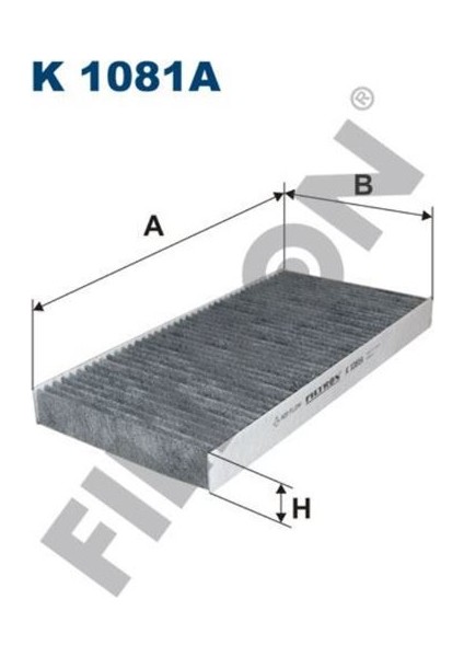Fıltron  FTR-K1081A Kabin Filtresi Opel Vectra-C 2.2 Dtı 16V 1...