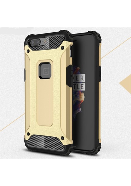 One Plus 5 Silikon Armor Hybrid Zırh Kılıf