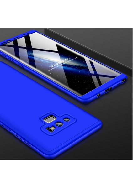 Samsung Galaxy Note 9 Kılıf Ays Kamera Çıkıntılı 360 Tam Korumalı