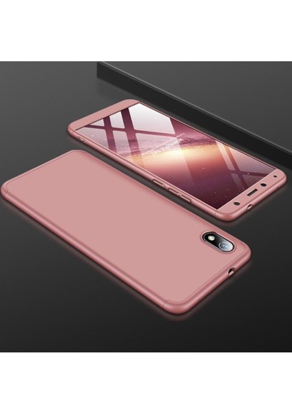 Xiaomi Redmi 7A Kamera Korumalı 360 Tam Koruma Ays Kılıf