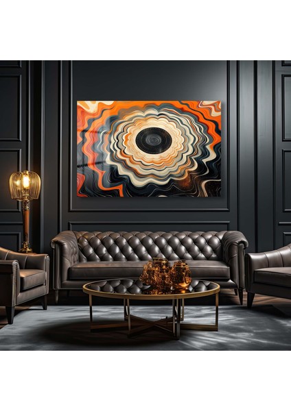 Dekorati̇f Soyut Yatay Cam Tablo fırsatları