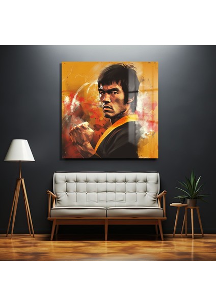 Bruce Lee Kare Cam Tablo modelleri