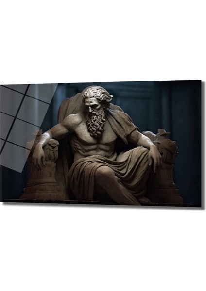 Dekorati̇f Heykel Dekorati̇f Yatay Cam Tablo, Ev Dekorasyon fiyatları