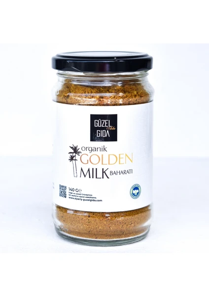 Güzel Ada Gıda Organik Altın Süt ( Golden Milk )  Baharatı 140 G