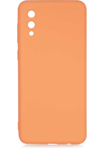 Samsung Galaxy A02 Kılıf Lansman Tasarım Iç Yüzeyi Kadife Silikon