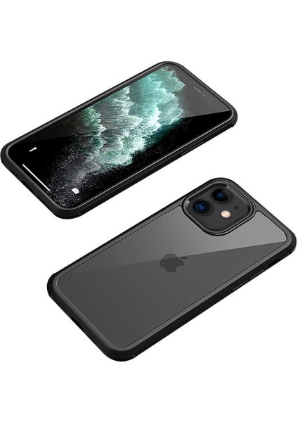 Apple iPhone 12 Kılıf Ön Arka Tam Kapatan 360 Tam Koruma Kapak