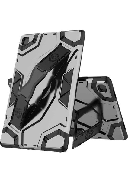 Galaxy Tab A7 10.4 T500 2020 Kılıf Defens Standlı Ultra Koruma Armor Zırh Silikon