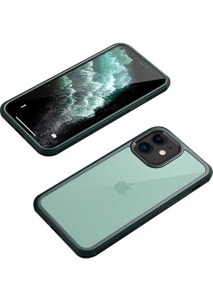 Apple iPhone 12 Kılıf Ön Arka Tam Kapatan 360 Tam Koruma Kapak