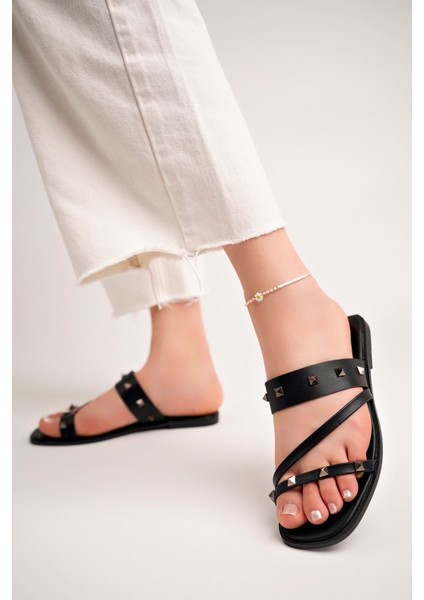 Kadın Zımbalı Deri Terlik (Tam Kalıptır Kullandığınız Beden ÖNERİLİR)72302 fiyatları